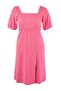 Pembe Yırtmaçlı Örme Elbise TBBSS23AH00280 - 4
