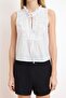 White Guipure Detailed Thin Summer D Woven Blouse Twoss26Bz00325 - 3