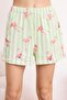 Green 100% Cotton Flamingo Knitted Pajamas Set Thmss26Pt00109 - 3