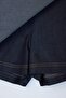Dark Blue Accessory Detailed Extra Flexible Denim Short Skirt Twoss26Sr00003 - 6