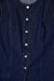 Koyu Mavi Vücuda Oturan/Fitted Büyük %100 Pamuk Non-Stretch Büyük Beden Denim Yelek TBBSS26BH00007 - 5