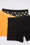 Multi-Colored Large Size Men's 3-Piece Patterned Boxer Tmnaw26Dm00003 - 3