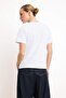 Ecru Slogan Regular/Normal Fit Short Sleeve Tok 100% Cotton Knitted T-Shirt Twoss26Ts00120 - 9