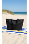 Premium Women's Colorful Lined Beach Bag / Shoulder Bag / Casual Bag (4 Pockets) - 4