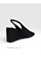 Angel Black Suede Heelled Shoes - 6