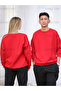 سترة رياضية كبيرة الحجم من Red Lover Couple Combinations، قطعتين - 4
