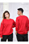 سترة رياضية كبيرة الحجم من Red Lover Couple Combinations، قطعتين - 5