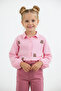 100% Cotton Teddy Bear Embroidered Girl's Shirt - 2