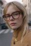 Ogiyani Vintage Leopard Frame Women's Glasses with Blue Block Blue Light Filter - 5