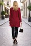 Plus Size Tunic with Pleat Detail 20402 - 3