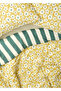 Naomi Cotton Double Duvet Cover Set Yellow (200X220 cm) - 2