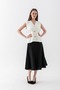 Women's soft angora button detailed vest - 8