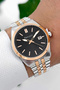 Men's Wrist Watch, Steel Band & Special Design, 3Atm Water Resistant Silver-Rose Sdfer159 - 3