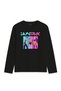 Kpop Demon Hunters Hunterix Zoey Rumi Mira Printed Long Sleeve Girls' T-Shirt (4-13 Years) - Huntr/X