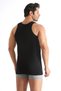 12 Pieces Men's Combed Cotton Classic Strappy Solid Colored Undershirt - 2