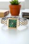 Steel Cord&Case Women's Wristwatch+Bracelet Gift Silver-Gold Sddk109 - 2