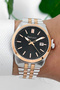 Men's Wrist Watch, Steel Band & Special Design, 3Atm Water Resistant Silver-Rose Sdfer159 - 2