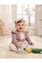 Girls Long Sleeve Printed Fabric Dusty Rose Heart Printed Jacket Looking Like a Jumpsuit Set - 2