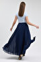 Maxi Length Chiffon Skirt - 4
