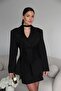 Premium 3-Piece Set with Tulle Shawl, Lace-Embellished Bodice Jacket, and Mini Skirt - 4
