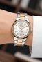 Steel Cord Steel Case Women Wrist Watch Silver-Rose Sdfer185 - 4