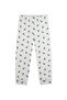 Organic Gray Green Pear Patterned Elastic Waist Long Sleeve Boys Pajama Set - 3