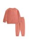 Reglan Sleeve Patched Basic Set 1-5 Years Orange - 2