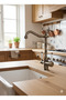3-Way Purified Kitchen Faucet - Antique Vintage Copper Rustic Sink Faucet (Dual Outlet)