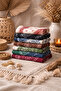 وشاح منسوج من خيوط 70*70 - 6
