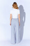 Gray Melange Palazzo Tracksuit with Elasticated Cords |   Ek100689824 - 7