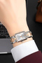 Steel Cord Steel Case Women Wrist Watch Silver-Rose Sdfer187 - 3