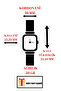 Steel Cord&Case Women's Wristwatch+Bracelet Gift Silver Sddk109 - 4