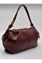 Suede Detailed Shopper Bag Women's Hand and Shoulder Bag
