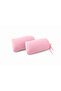 2-Piece Lumbar Support Pillow Car Seat & Chair Back Support Cushion and Cover