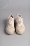 Select 217 genuine leather sneakers shoes beige - 2