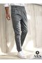 Ars Magi̇c Box New Season Cotton Baggy Double Pleated Comfortable Cut and Metal Buckle Standard Size Pants