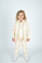 3-Piece Beige Color Suit with Inflatable Vest (2-5 Years Old)