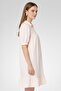 Women Embroidered Midi Dress, Light Pink - 4