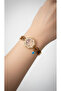 Zircon Stone Evil Eye Beaded Quarter-Size Handcuffs - Steel - 2