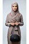 Quilted Two-Compartment Shoulder Bag - Faux Leather - 4