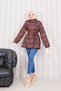 Piped Ethnic Pattern Quilted Jacket -21