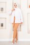 piped Hijab Pants Camel