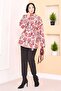 Piped Ethnic Pattern Quilted Jacket -3