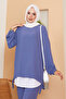 Elastic Waist Button Detailed Undergarment White - 3