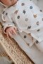 Fruit Printed Pure Hug Series Double Breasted 3-Piece Set - 7