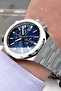 Exclusive Men's Wristwatch 3 Atm Water Resistant Silver Color Steel Band Dke2125C2 - 4