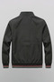 Classic Zip-Up Transitional Men's Jacket & Coat Black - 3