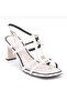 25Y372-3 Premium Heeled Evening Dress Patent Leather Shoes - 8