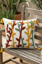 Bamboo Bohem Punch Embroidered Kirlent Cover 42X42 cm - 6