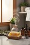 Goat Milk Argan Oil Soap - 100% Natural Pumpkin Fiber Anti-Ingrown Hair and Anti-Cellulite Soap - 120 Gr - 4